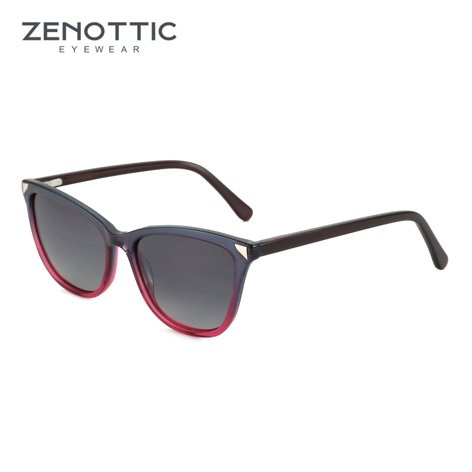 

ZENOTTIC 2024 Trend Cat Eye Polarized Sunglasses Women Handmade Acetate Sun Glasses Ladies Fashion Shades A23601