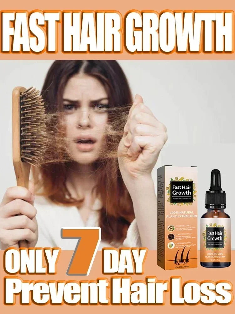 

Hair Growth Oil Products for Man Women Anti Hair Loss Fast Regrowth Thicken Oils Scalp Treatment Hair Care