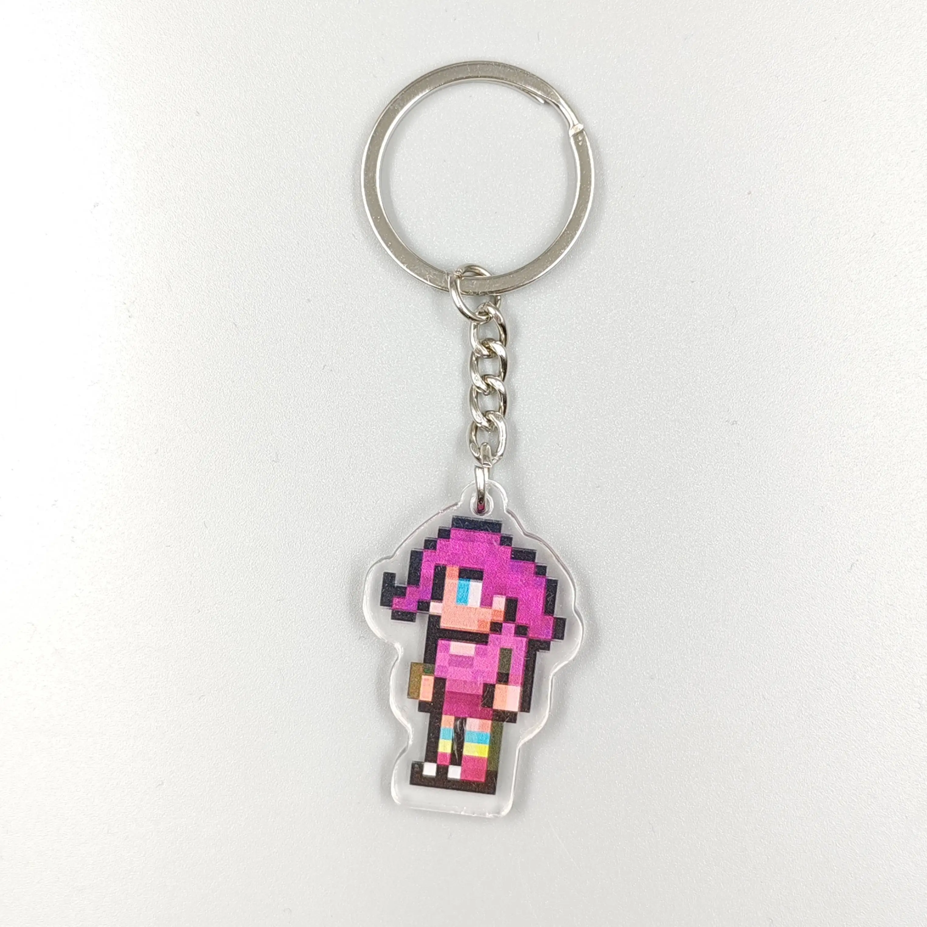 2024 Anime Keychain Terraria Game Key Chain Fun Back To School Gift Pixel Keyring Pendant Cute Things Cheap Gift For Best Friend