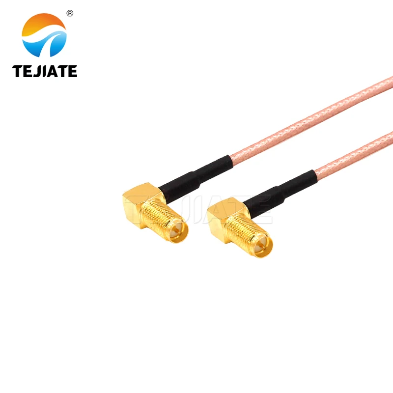 1PCS TEJIATE Adapter Cable RPSMA To RPSMA Type RPSMA-KW Convert RPSMA-KW 8-90CM 1M 1.5M 2M Length Connector RG316 Wire