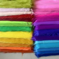 White Long Fur Long Hair Plush Fabric Fur By The Meter for Clothes Upholstery Toys Coats Doll Sewing Soft Green Faux Fur Cloth