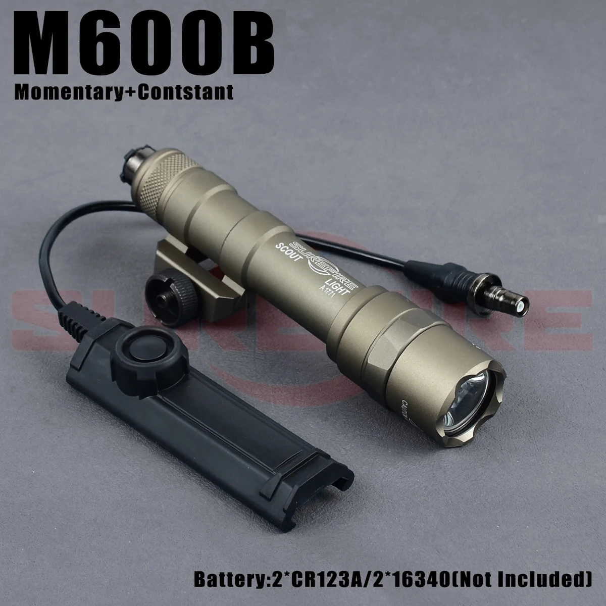 Surefire M300B M600B Taschenlampe M300 M600 Serie Licht 600 Lumen Lampe Schalter Surefire Fackel M300C Aluminium Momentan Konstant – Detail 22