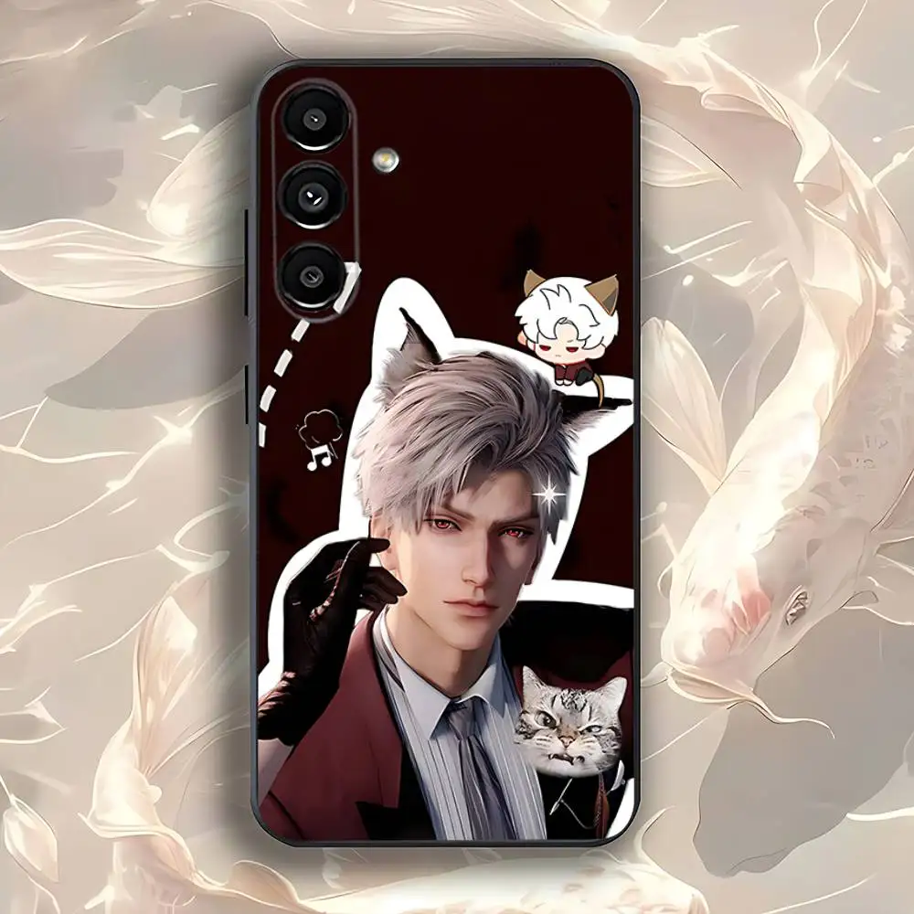 S-sylus Love Deep Space Phone Case For Samsung Galaxy A73,31,32,72,41,53,52,71,22,5G,Note,J7,8,9 Soft Black Cover