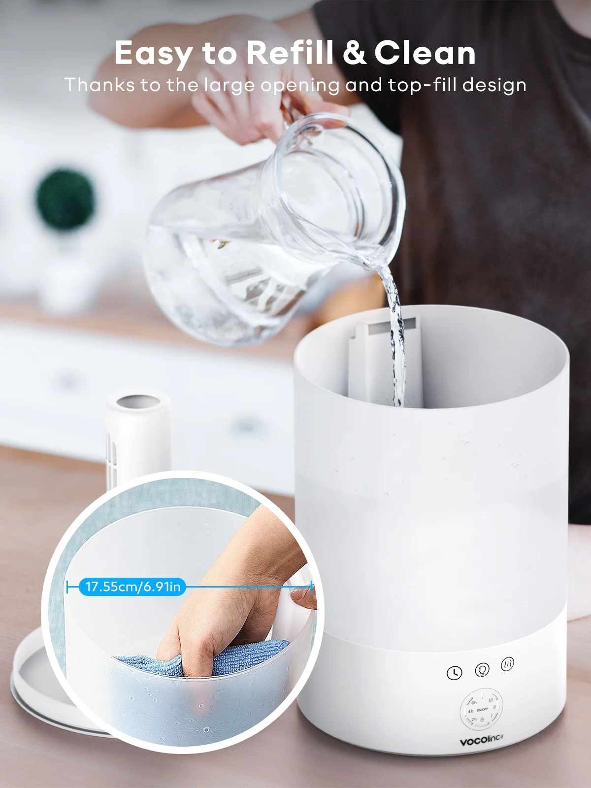 Smart Aroma Difusor para Hotéis, Cobertura Difusor de Fragrância, Cheiro Elétrico para Casa, Controle Bluetooth, Óleos Essenciais, 500m ³Difusor de Aromaterapia de Alta Qualidade 5 Modos Dispensador de Perfume Humidifi