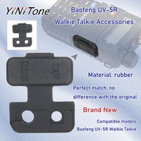 Baofeng UV-5R Rubber Earphone Cover high quality durable replacement Walkie Talkie DIY accessories