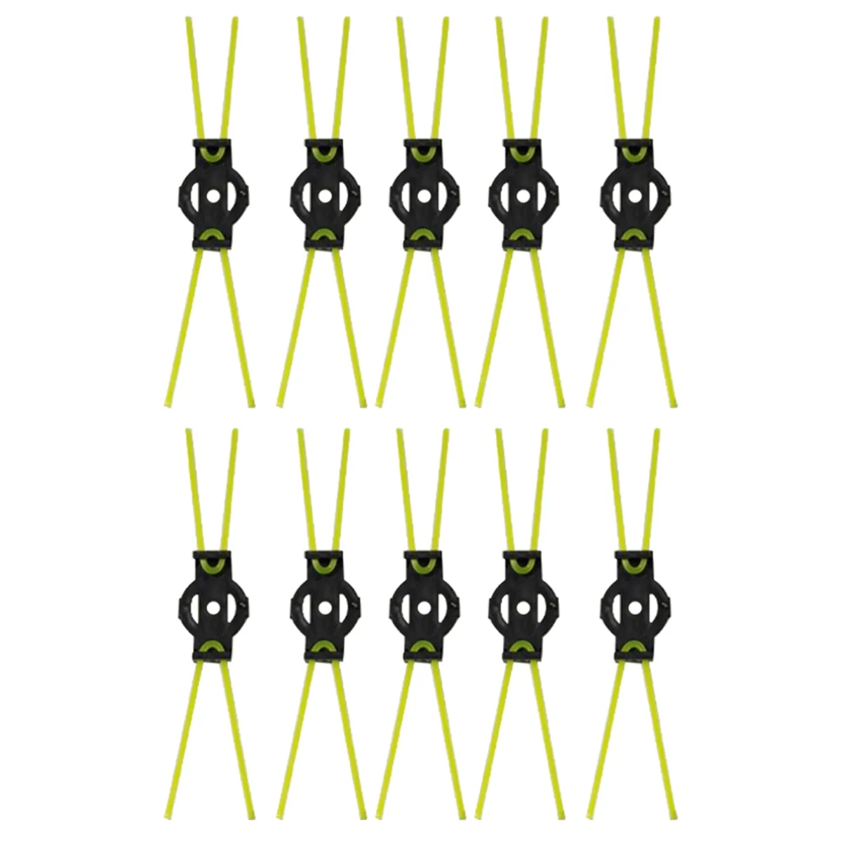 Tools 10PCS Mower Cutting Rope Mower Heads Weeding Brush Removing Moss Rust Free Wear-Resistant Mower General