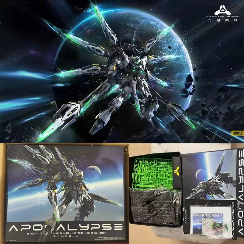 

Fullsion Apocalypse White Phoenix 1/100 Скелет Меха Модель игрушки Набор в наличии - Коллекционная сборка Фигурки Аксессуары