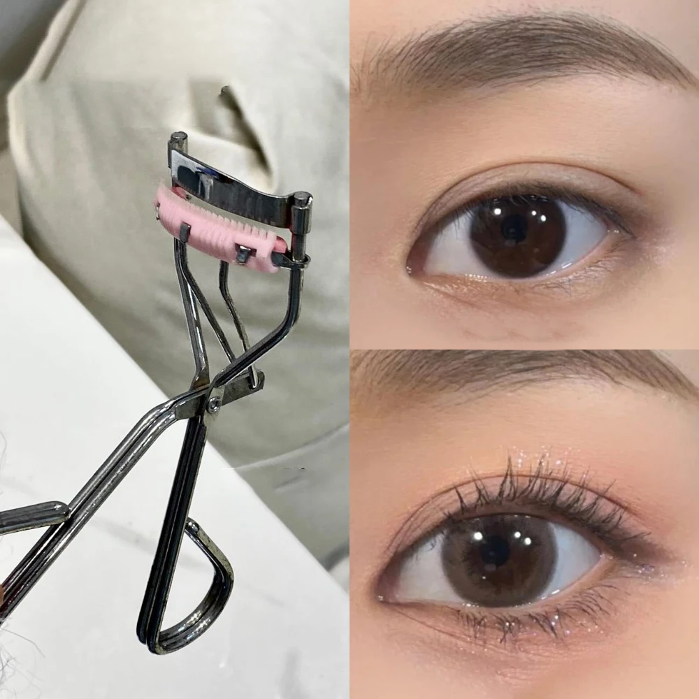 

1Pc Stainless Steel Eyelash Curler Rose Gold & Silver Sunflower Eyelash Extension Volume Lashes Clip Cosmetics Tools
