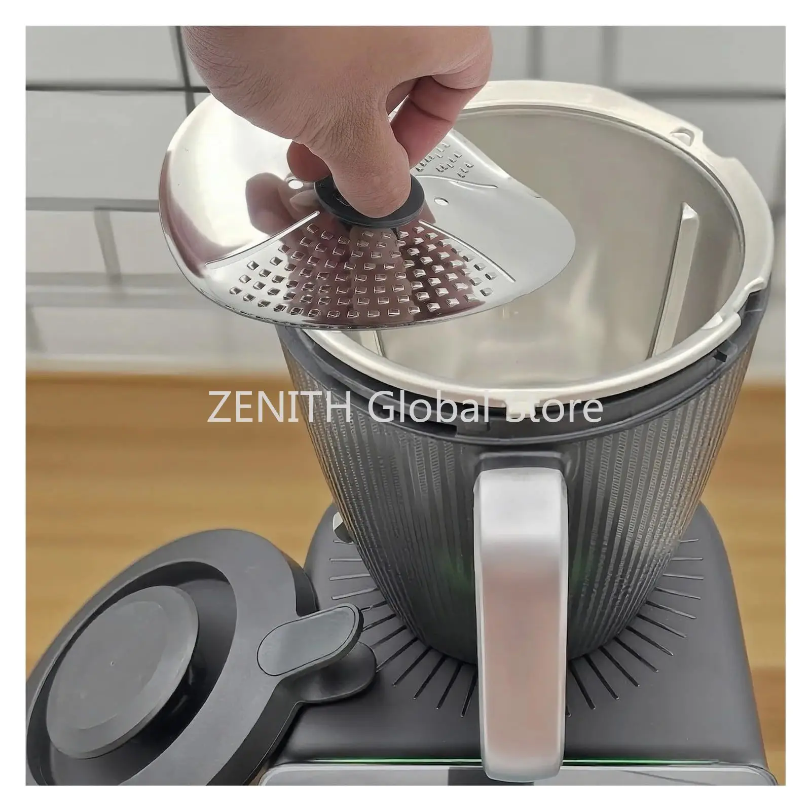 Stainless Steel Blade Protective Cover Baffle Guard Compatible with Thermomix TM5 TM6 TM31 TM7 Kitchen Accessories view 2