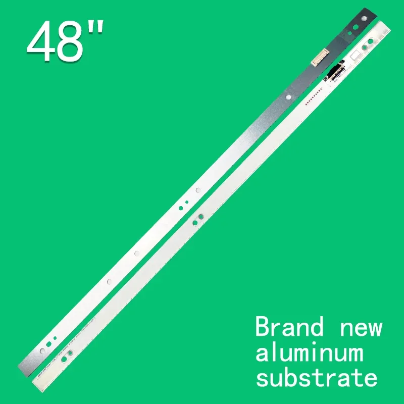 Imagem -02 - Tira Led para Ue48h6870 Ue48h8000 Ue48h6850 Ue48h8080 Ue48h8090sv Vh80480sma-r2 Bn9630654a Bn96-30655a