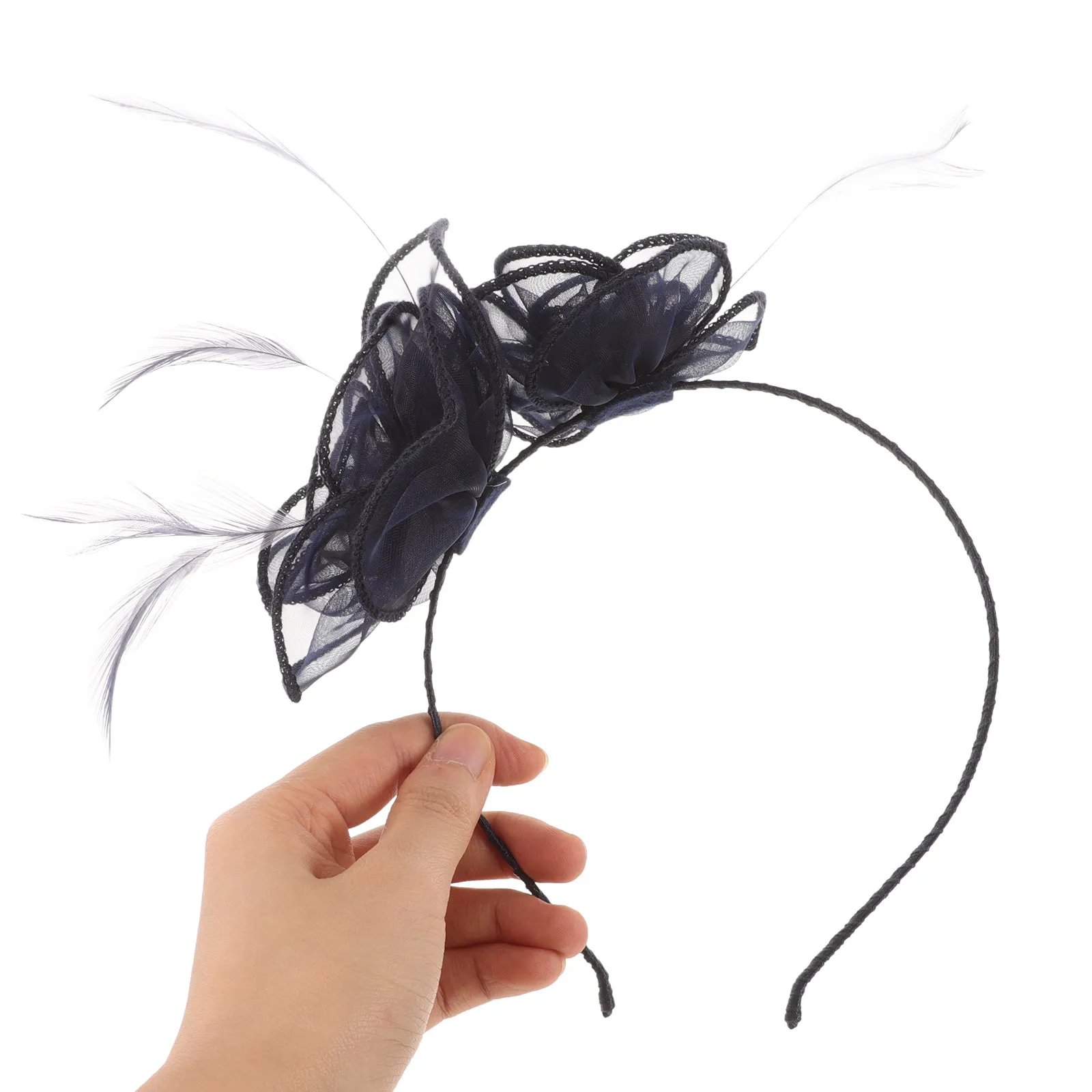 

Fascinators Hat Women for Wedding Headband Hair Tea Party Headwear Hats Accessories Flower Has Headband Wedding Hats Women Tea