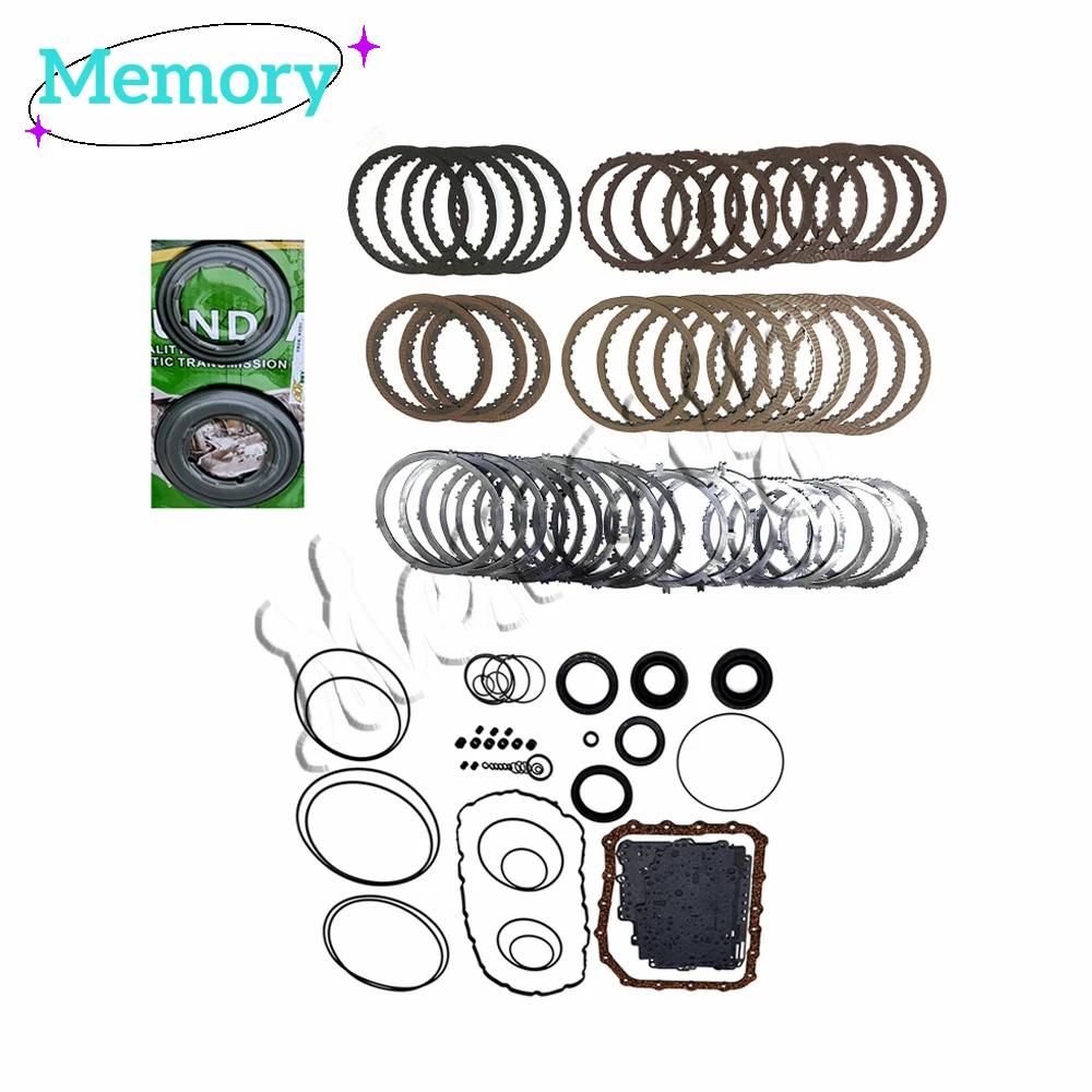 

A6LF1 A6LF2 A6LF3 6AT Transmission Gearbox Clutch Overhaul Rebuild Kit For Hyundai Kia 4WD