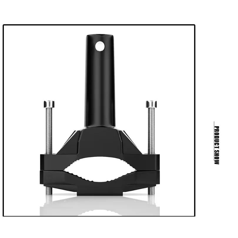 Universal Motorcycle Spotlight Bracket Bumper Modified Headlight Stand Spotlight Extension Pole Frame Moto Parts Accessories