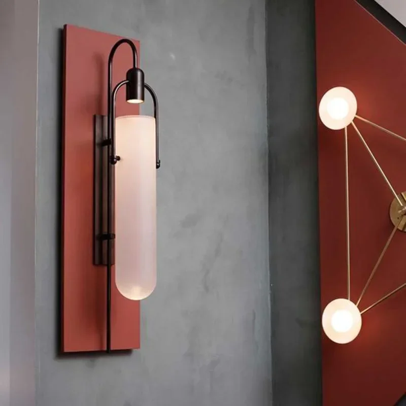 MandosBor Postmoderne minimalistische led-wandlampen Woonkamer Gang Muur Slaapkamer Nachtkastje Designer Scandinavische verlichtingsarmaturen