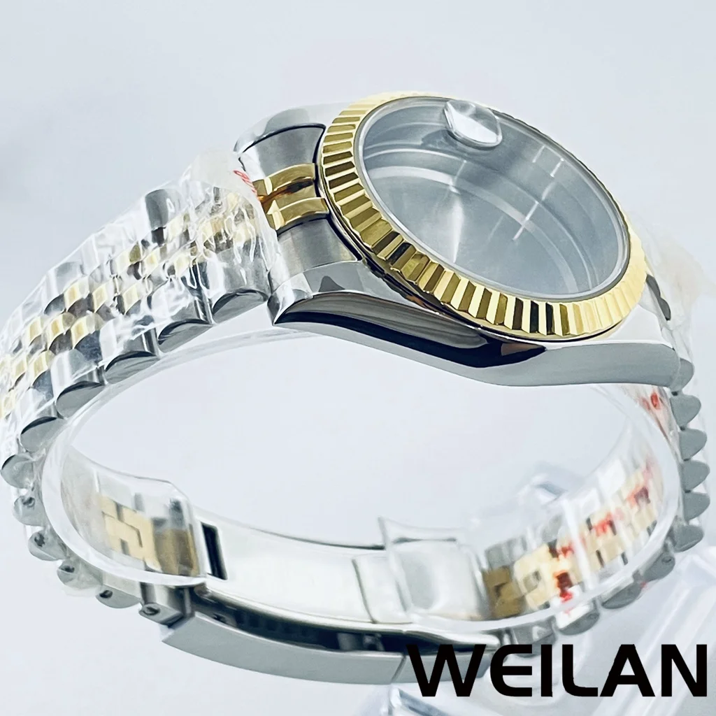 36mm 40mm Silver Gold NH34 NH35 NH36 NH38 NH39 NH70 NH72 ETA2824 PT5000 Watch Case Top Waterproof Sapphire Crysta