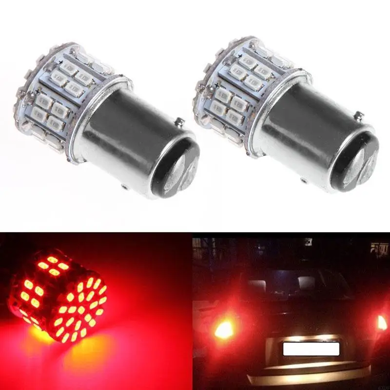 6XDF Automotive Tail Stop Brake Lamp 1157 BAY15D 50 1206 LED Light Bulb Easy to Install