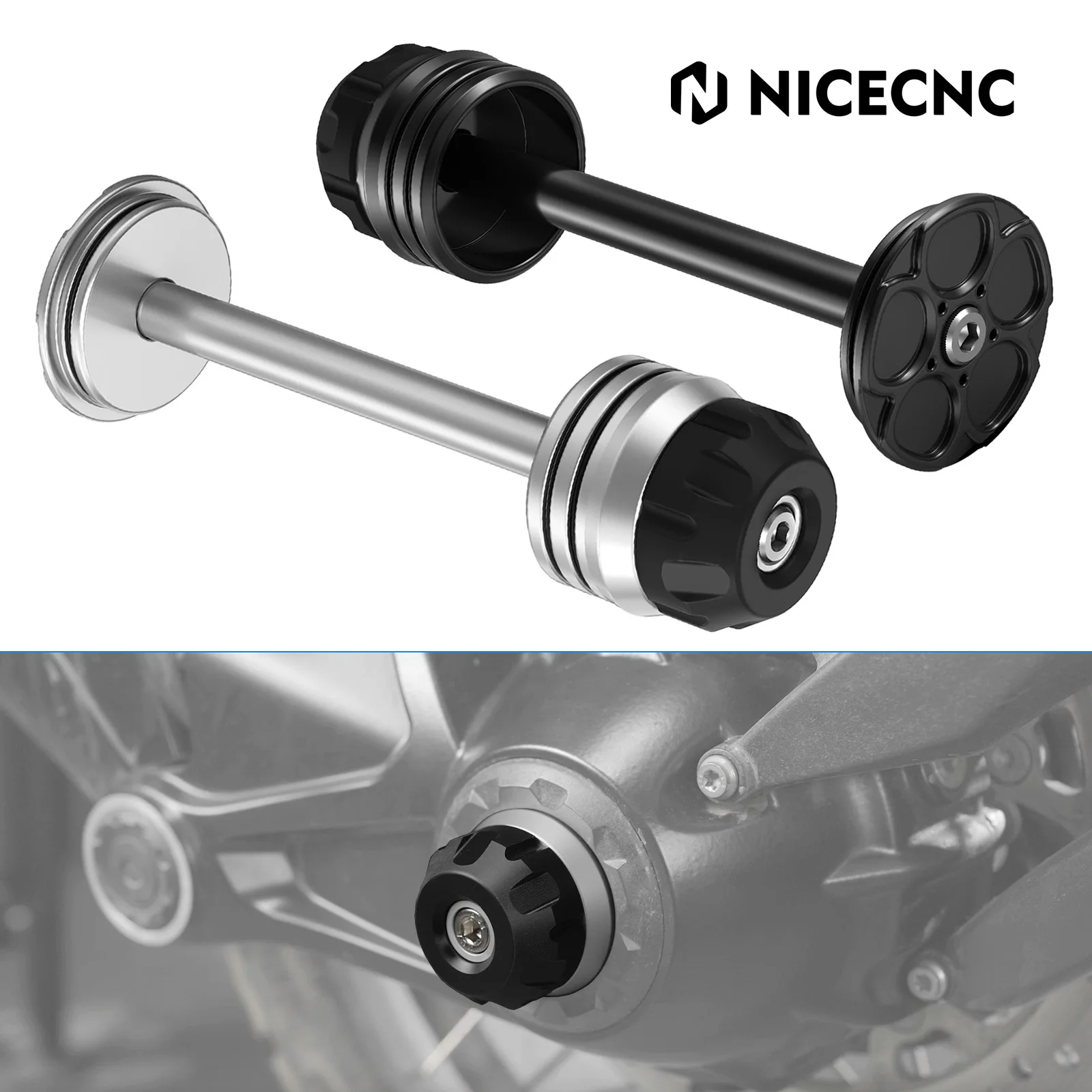 

For 2019-2023 BMW R1250GS Motorcycle Rear Wheel Spindle Blanking Axle Hub Center Cap for BMW R1250GS Adventure R1250GSA 19-2024