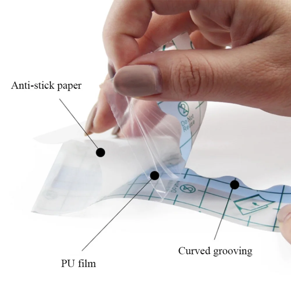 Vendaje médico impermeable antialérgico, película de reparación de heridas de tatuaje de piel transpirable, cinta adhesiva curativa de tatuaje, pegatina de yeso