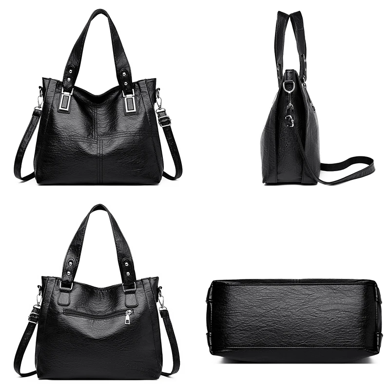 2024 neue Mode Retro Damen handtasche hochwertige weiche Leder Damen Umhängetaschen berühmte Luxus Designer weibliche Tasche Bolasas