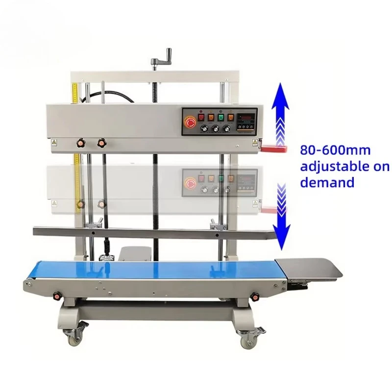 FR-1100 Factory Wholesale Commercial Plastic Film Big Large Heavy Bag Stand up Pouch Vertical Sealing Machine With Code Printer
