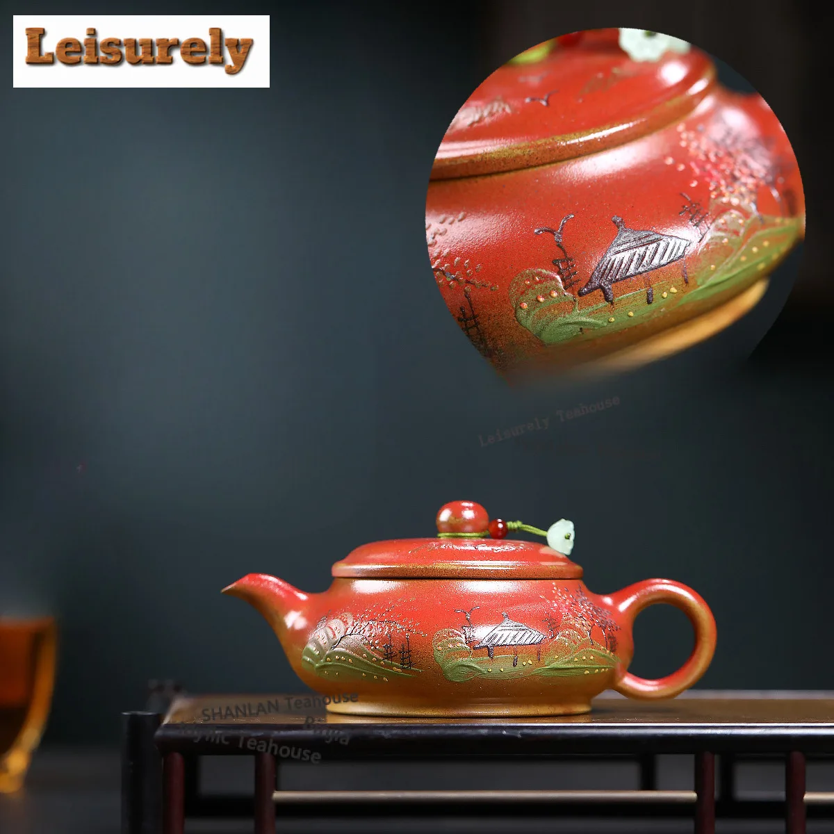 

200ml Exquisite Yixing Purple Clay Teapots Artists Handmade Ming Lu Pot Raw Ore Gold Section Mud Kettle Zisha Tea Set Cafes Gift