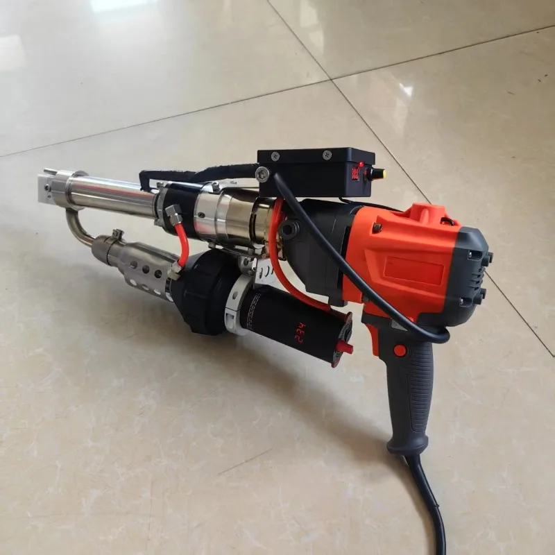 Powerful 4100W Hdpe Geomembrane Hot Air Extrusion Welder Thermoplastic Extrusion Welder Extrusion Welding Machine for Pond Liner
