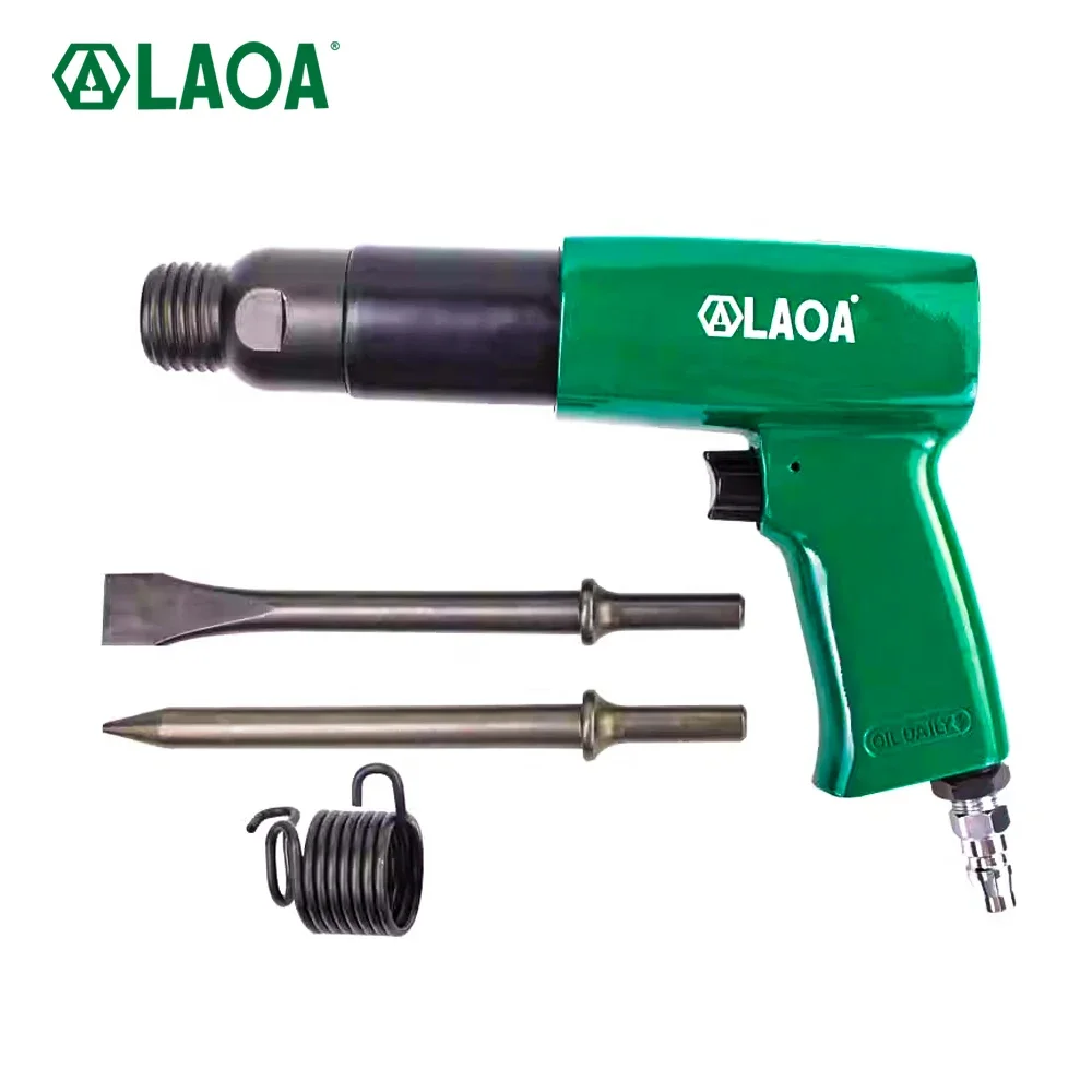 LAOA 6CFM Pneumatic Chipping Hammer, Air Jack Hammer for Auto Repair, Bridge Construction Pneumatic Breaking Tool