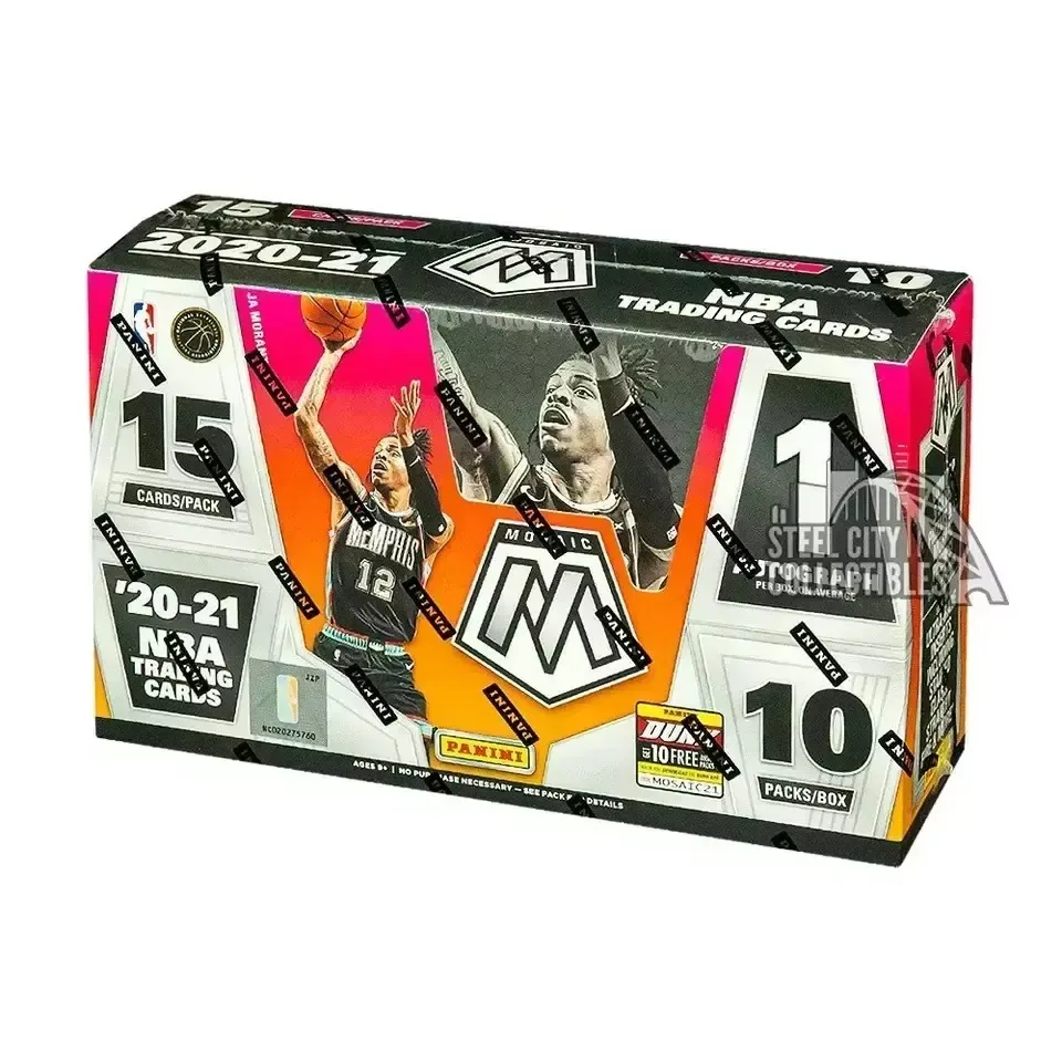 Wholesale Original Ready to ship 2020-21 Panini Mosaic Basketball Hobby Box Collection Board Game Booster Box