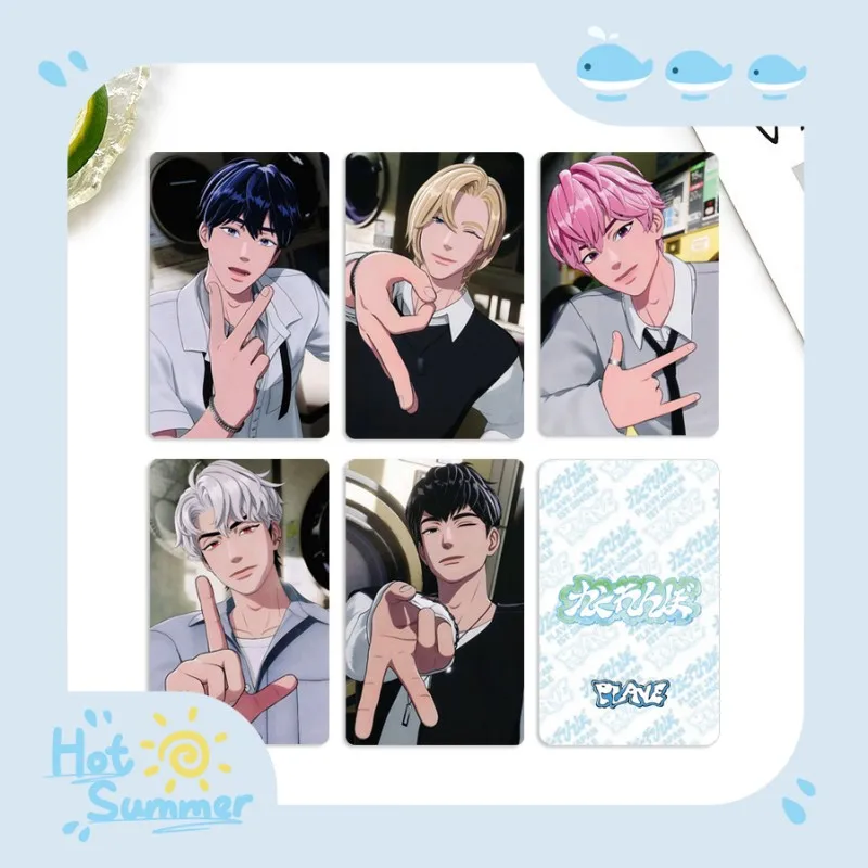 5 ピース/セット Kpop PLAVE JP アルバムかわいい Selfie カード Bamby Eunho ノア韓国スタイル Photocard Yejun Hamin ファンコレクションポストカード