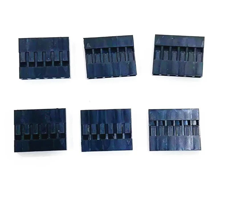 200pcs 2.54mm Pitch 1P Dupont Housing Plastic Shell Terminal 1Pin Jumper Wire Housing Connector