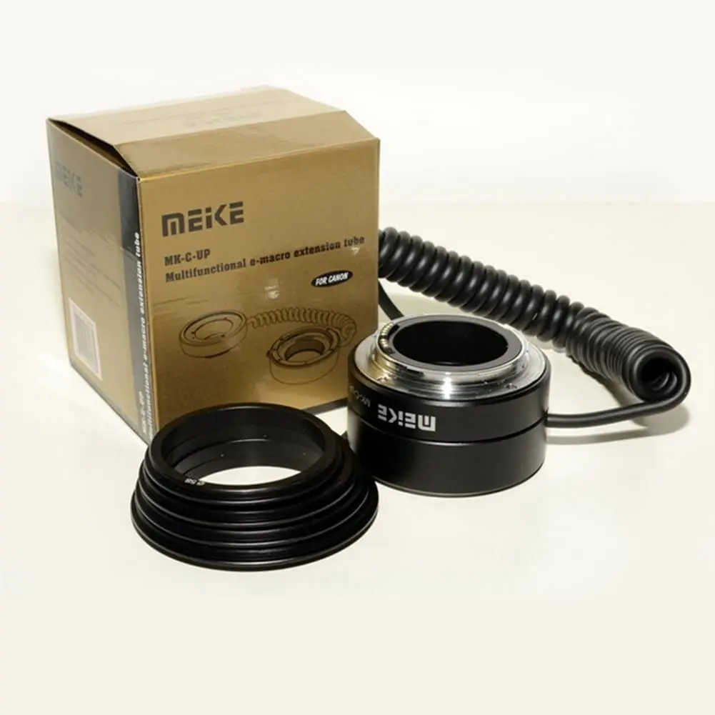 Meike MK-C-UP Macro Extension Tube Lens Reverse Adapter Ring for Canon DSLR Camera 5D Mark II III 5D 6D 7D 7D Mark II 50D 60D