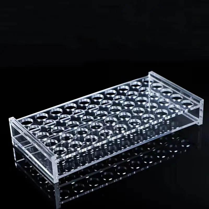 1Pcs Clear 1/2/5/10/20ml PMMA Ampoule Bottle Perspex Rack for School Lab