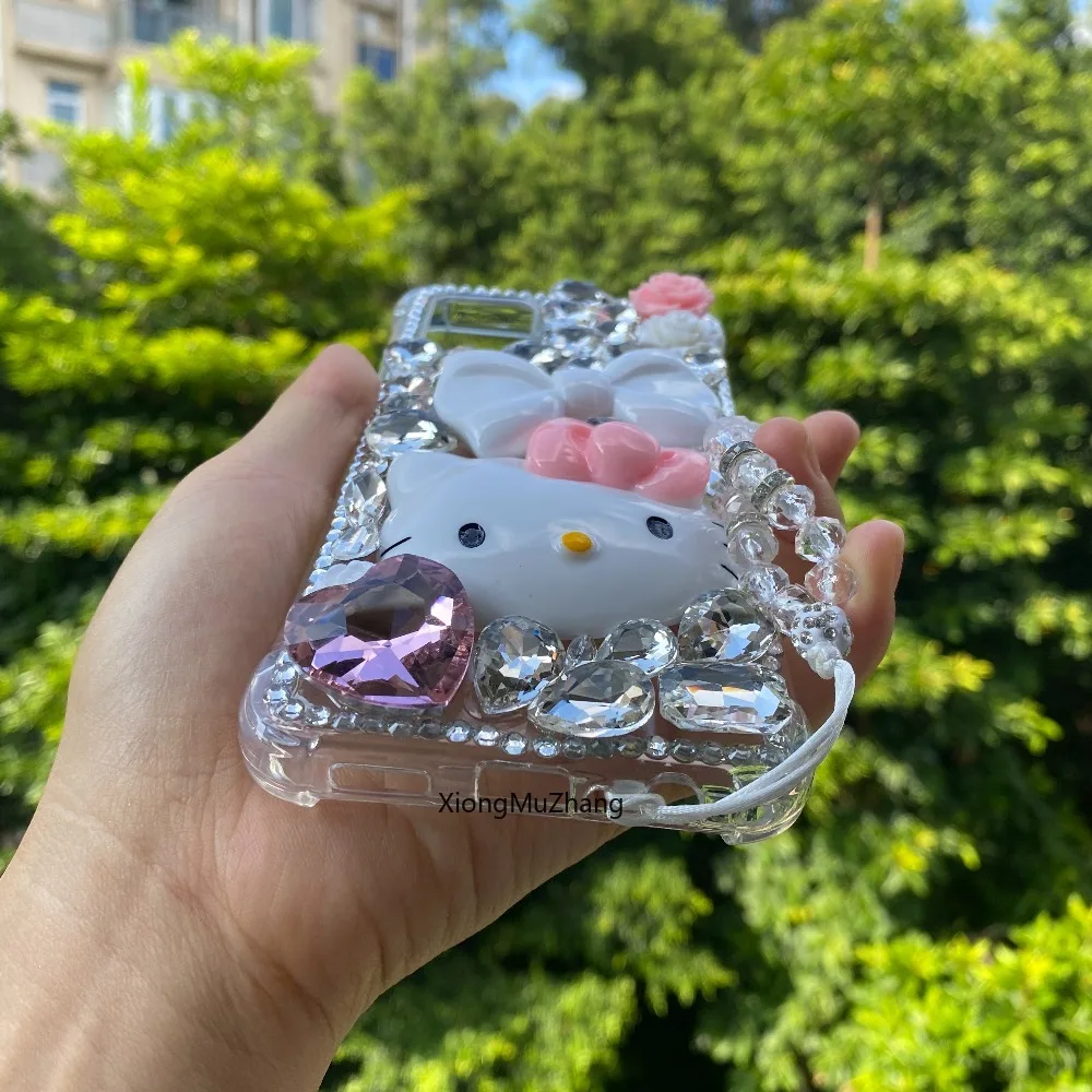 3D-Schleife süße Hello Kitty Handyhülle für Nokia G60 G50 G42 G22 G21 G20 G11 G10 C32 C30 C22 G400 G310 G300 1.4 1.3 2.4 3.2 4.2 6.2 – Detail 5