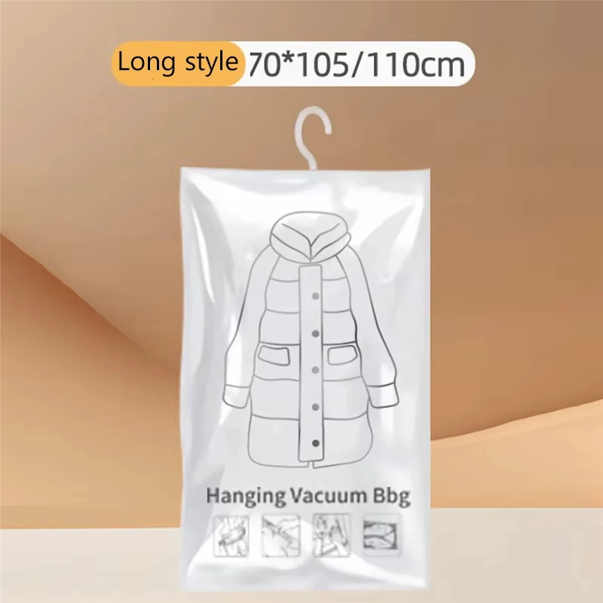 

Y31A Подвесные вакуумные пакеты для хранения, Подвесные мешки для экономии места, Подвесные сумки для хранения одежды для костюмов, платьев, куртки M