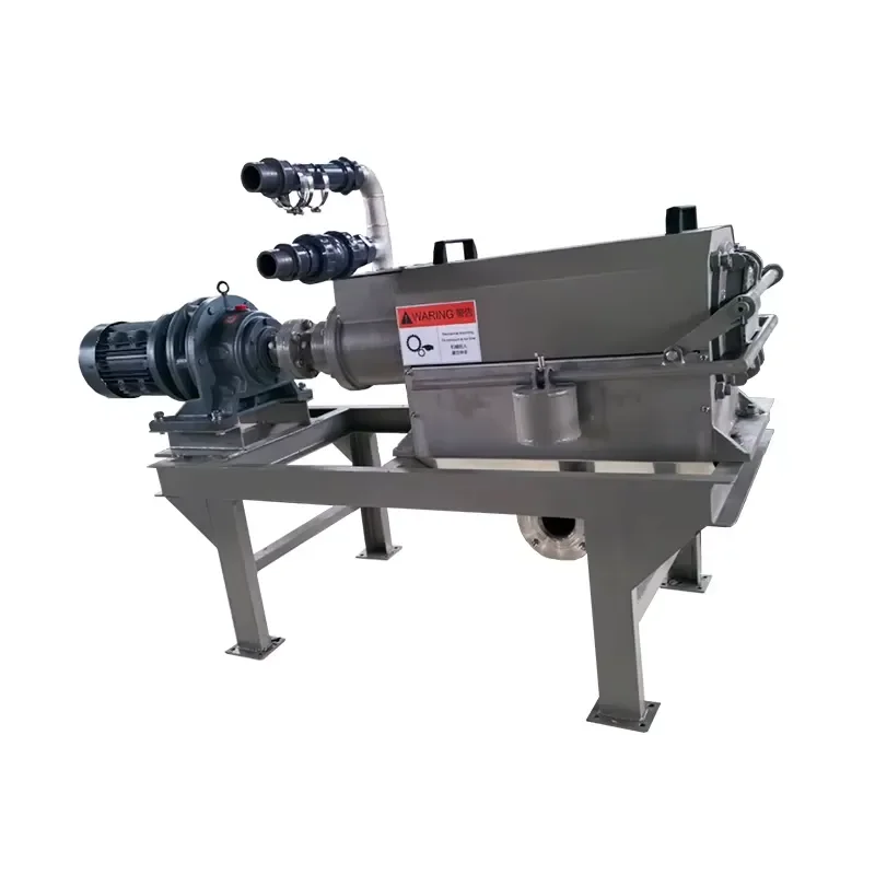 Farm Manure Press with PLC Motor for Dehydration and Screening of Sheep and Chicken Manure Efficient Solid Liquid Separation