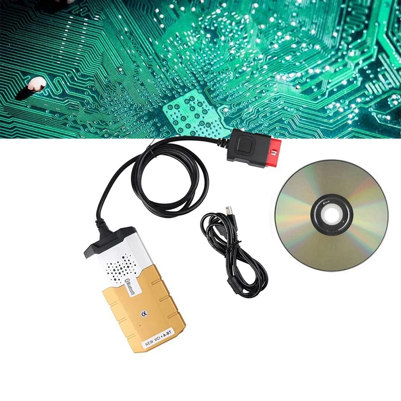 For  9241A V3.0 V2021.11 OBD2 Codes Reader Dual-Board Bluetooth Failure Detection Device B