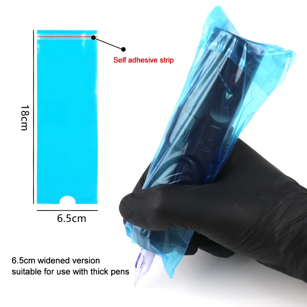 100 قطعة آلة الوشم حقيبة مع 4 قطعة شريط لحام ذاتي اللصق الوشم الفنان أداة عدة Microblading المورد للوشم #6