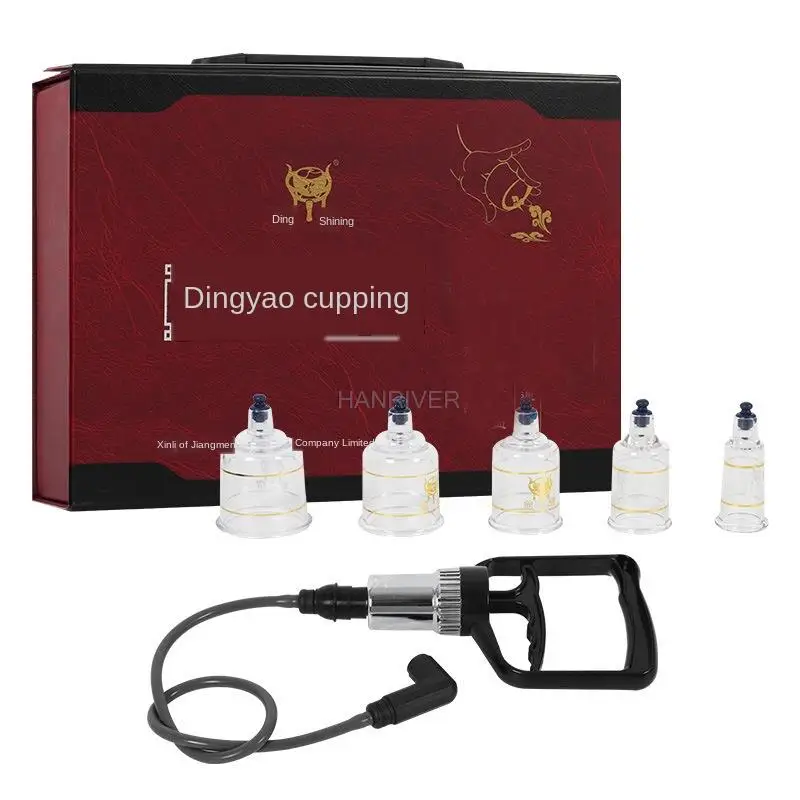 

Suction Cups jar Acupunture Vacuum Cupping Set Massager jars plastic vacuum suction therapy cupping set cans for massage
