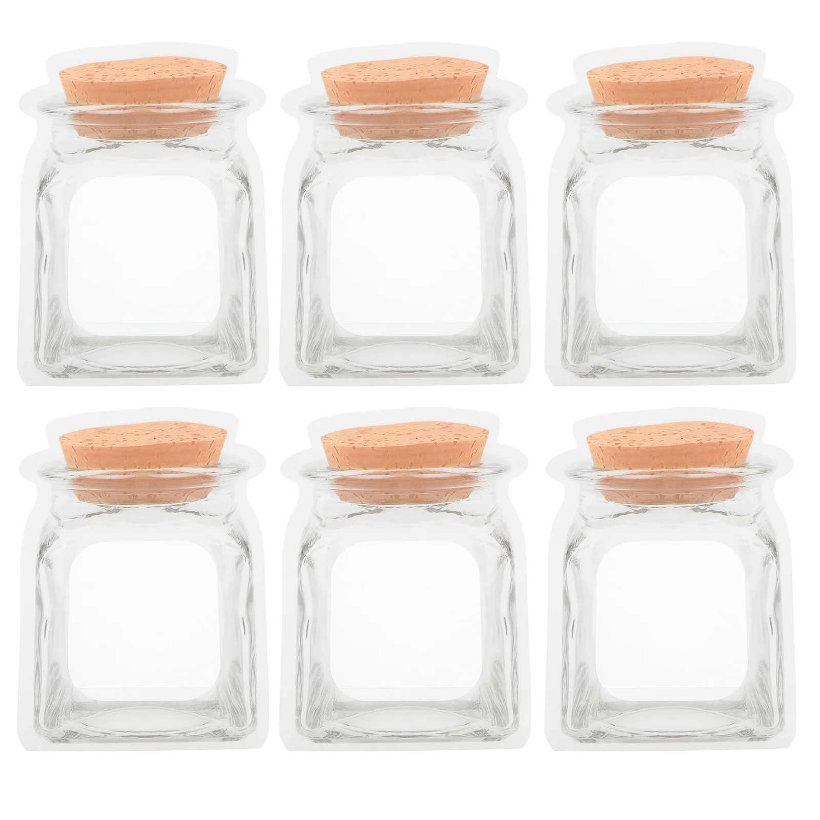 

100pcs Self-Sealing Candy Bags Bag Portable Biscuits Storage Pouch For Food Freshness Resealable Snack Packaging