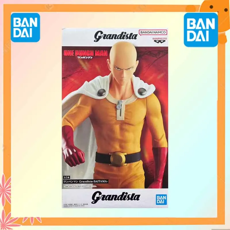มีสินค้าในสต็อก ของแท้จาก Bandai BANPRESTO Grandista ONE PUNCH-MAN ฟิกเกอร์ซัยตามะ ของเล่นสำหรับเด็กชาย/เด็กหญิง/เด็ก/ของขวัญคริสต์มาส