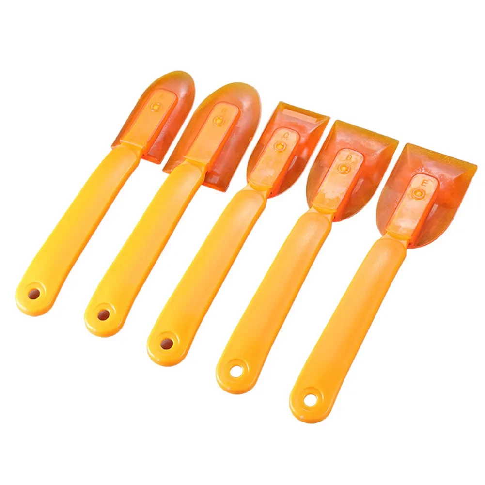 Ergonomic Caulk Finger Tool Home Improvement Tool Caulk Tool Multi-Angle Use Scratch Resistant 5 Pack Tool Set