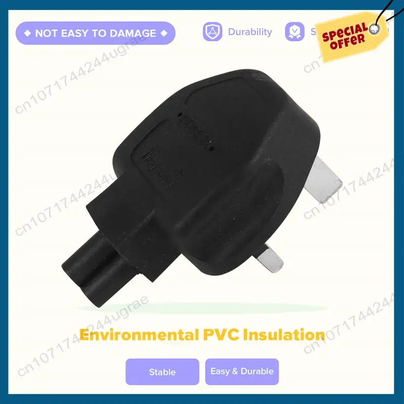 

-A15I Uk 33-Pin Male To Iec 320 C5 Plug ,Uk To C5 Ac Power Adapter Uk Plug. Industrial Heavy Converter