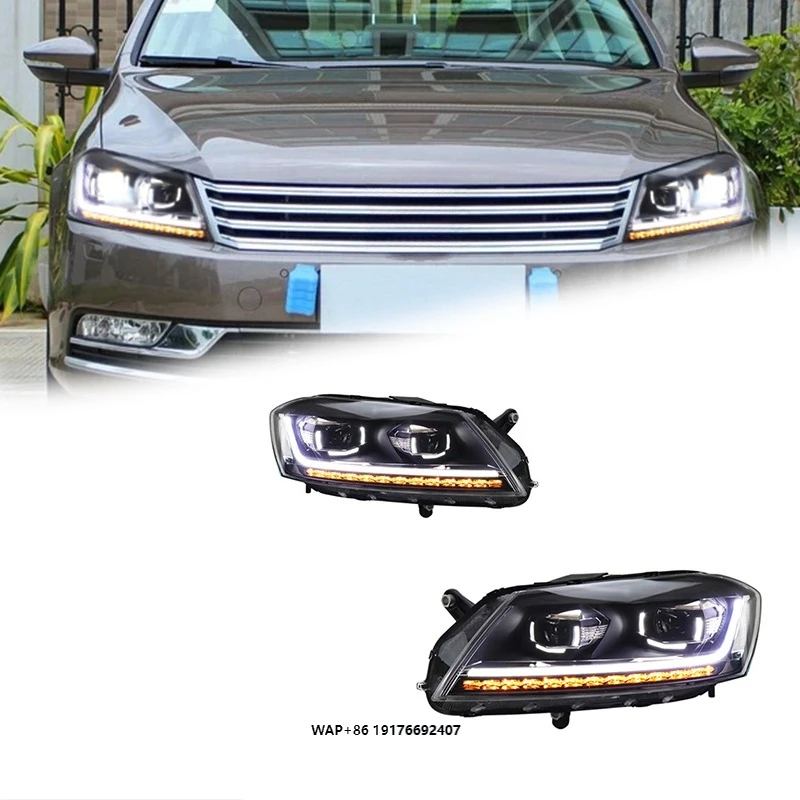 

FT Car Lights for VW Passat Magotan B7 Headlights 2012-2016 LED Projetor Headlamp Daytime Running Light Automotive Accessories