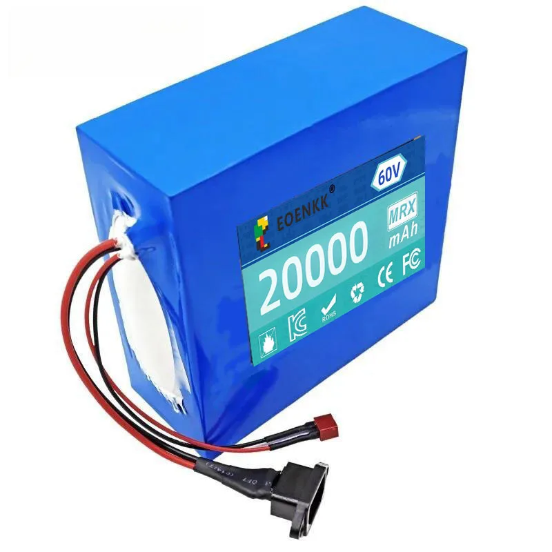 NEW 60V 21700 16S4P 20000mAh battery pack 2500W high-power lithium battery with built-in BMS lithium-ion battery pack + charger