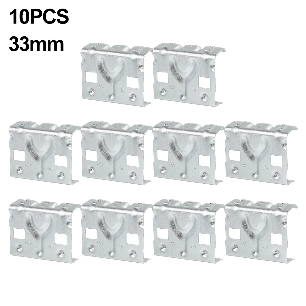 10Pcs Drainage Buckle Solar Panel Water Drainage Clips Water Conductor Clips 30/33/35/40mm Electrical Equipment Supplies