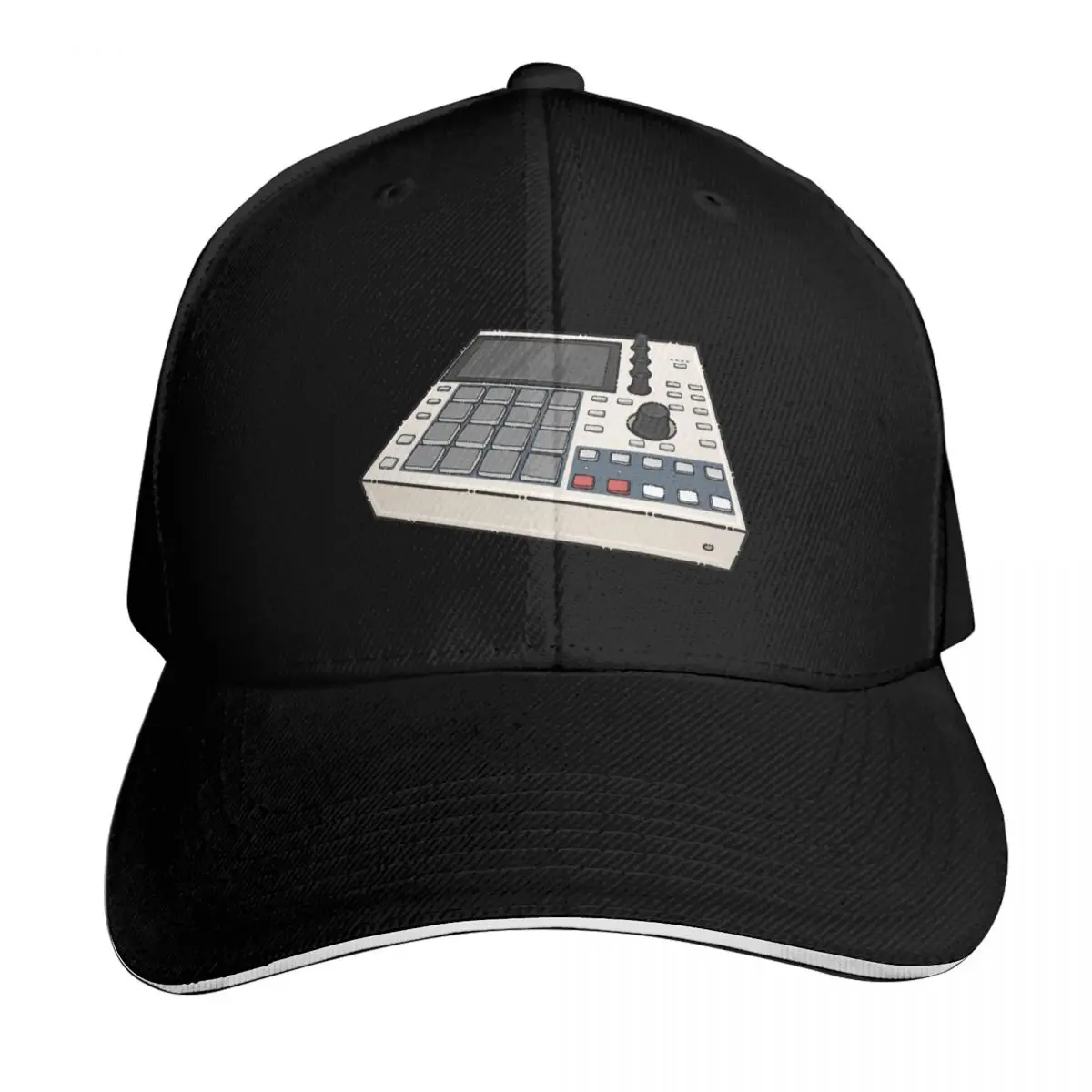 MPC One Retro Baseball Cap Breathable Mesh Back Adjustable Buckle Closure Moisture Wicking Quick Dry