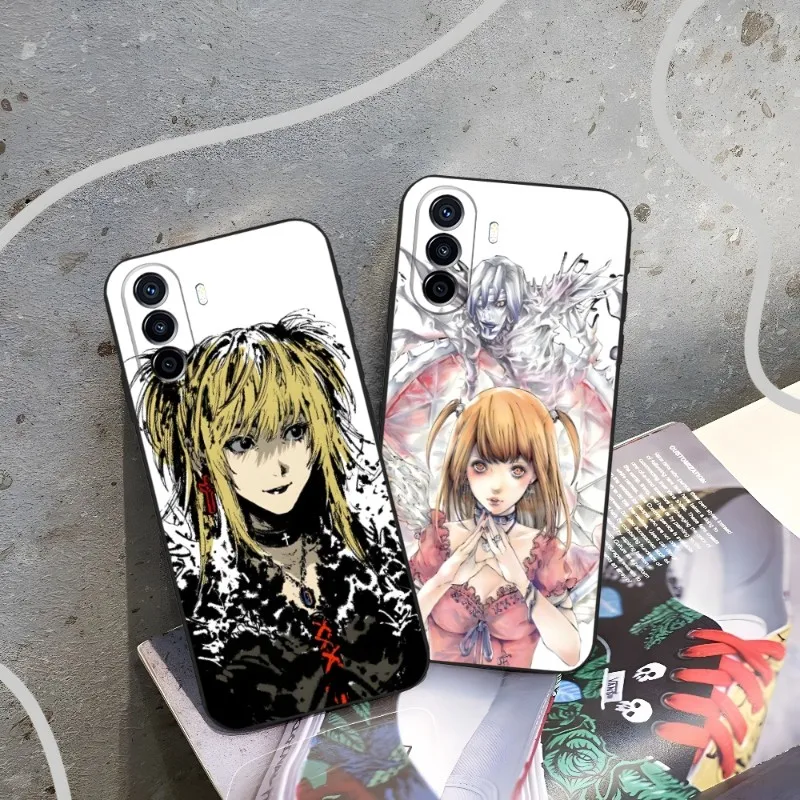 Misa Amane Rem Death Phone Case For Honor X20 X9 10 30 60 Pro 50 20i 70 SE V9 X30 V40 V30 V20 X10 Max Shockproof Back Cover