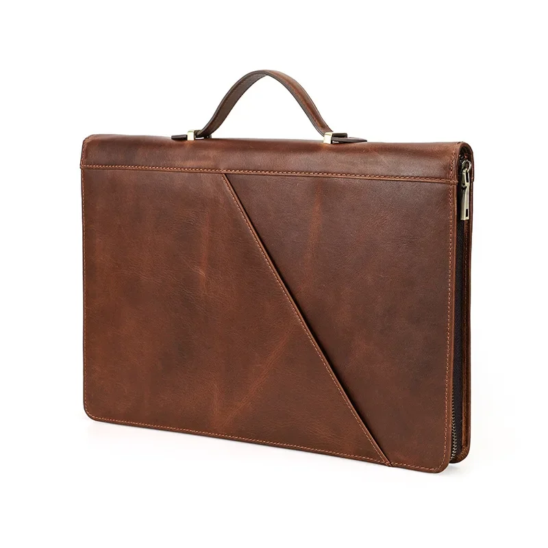 Applicable to macbookpro15/16 inch cowhide protective case, laptop bag