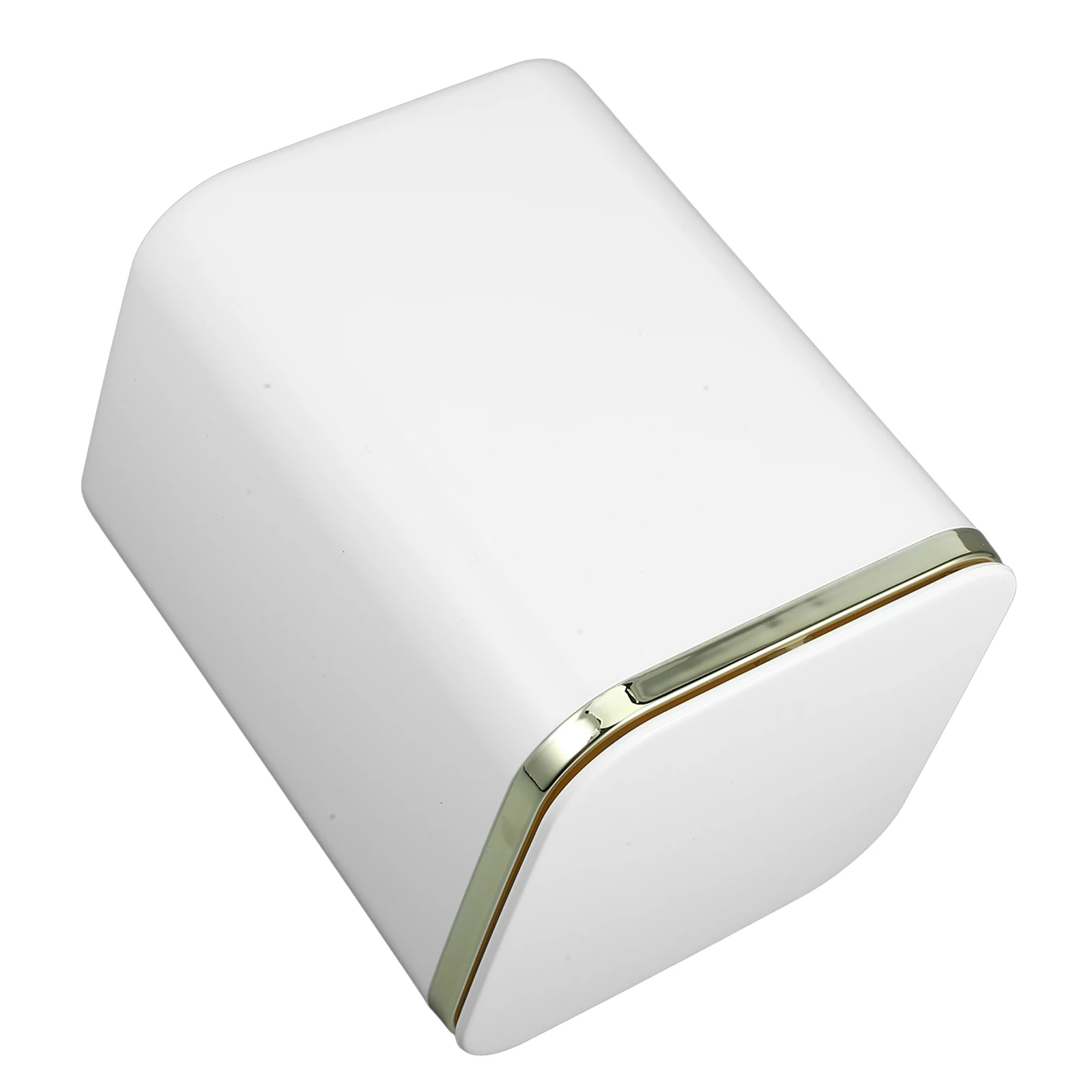 

Small White Trash Can Pop-up Garbage Cans Tiny Trashcan Light Luxury Bin Abs Office
