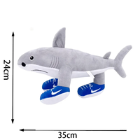 Engraçado tung tung sahur pelúcia bonito tralalero tralala tralala plushie dos desenhos animados macio recheado decoração do qua